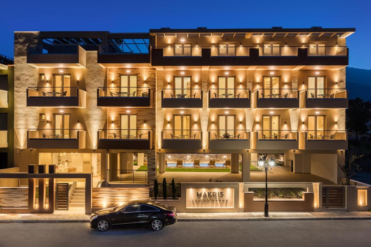 Makris Luxury Rooms Leptokaryá Exterior foto