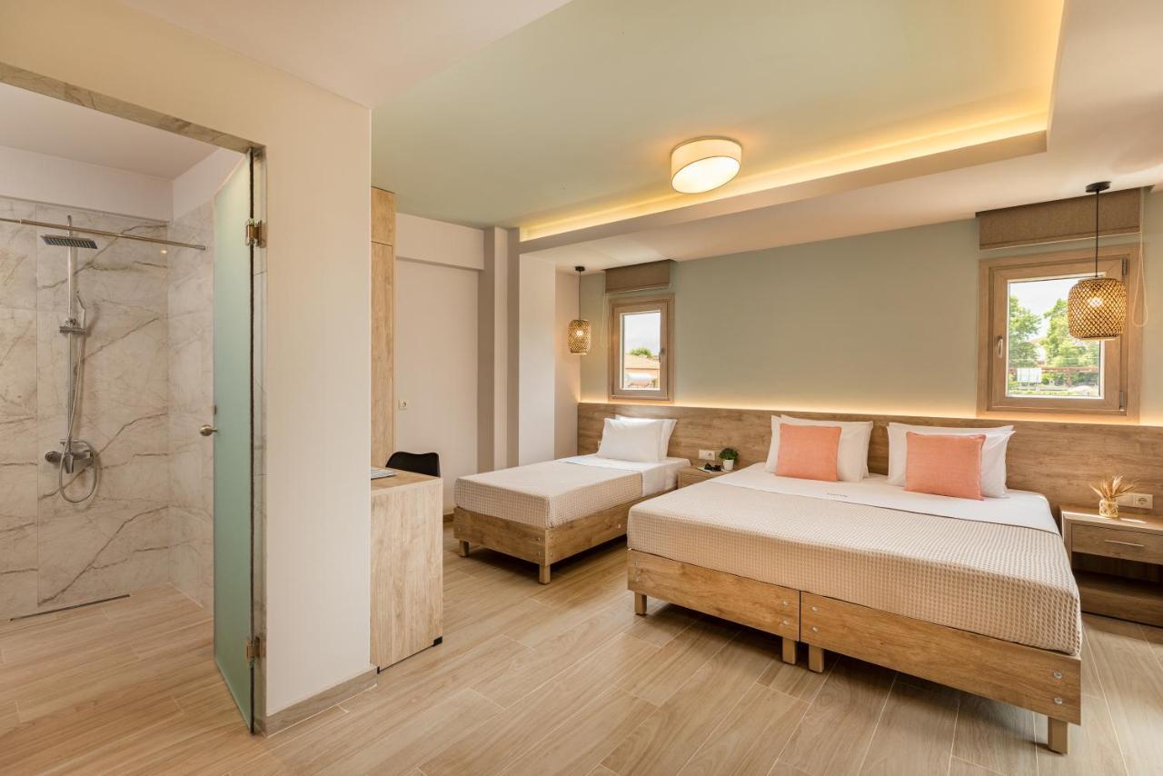 Makris Luxury Rooms Leptokaryá Exterior foto
